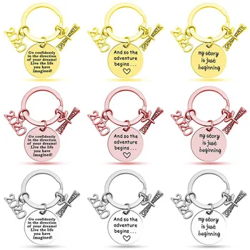

Graduation Gift Keychain Class Of 2020 Graduation Gift Stainless Steel Key Ring High School Graduation College Graduation