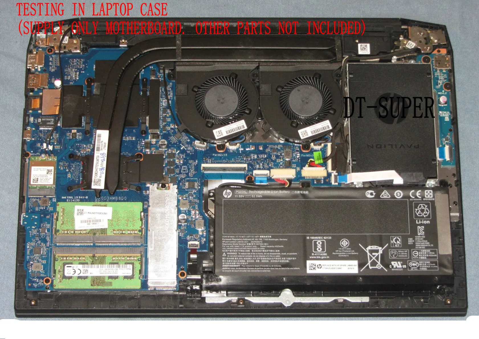 Быстрая доставка материнская плата DA0G3HMB8D0 REV : D G3HA для ноутбука HP 15-EC RYZEN 5 3500H GTX1050/3G