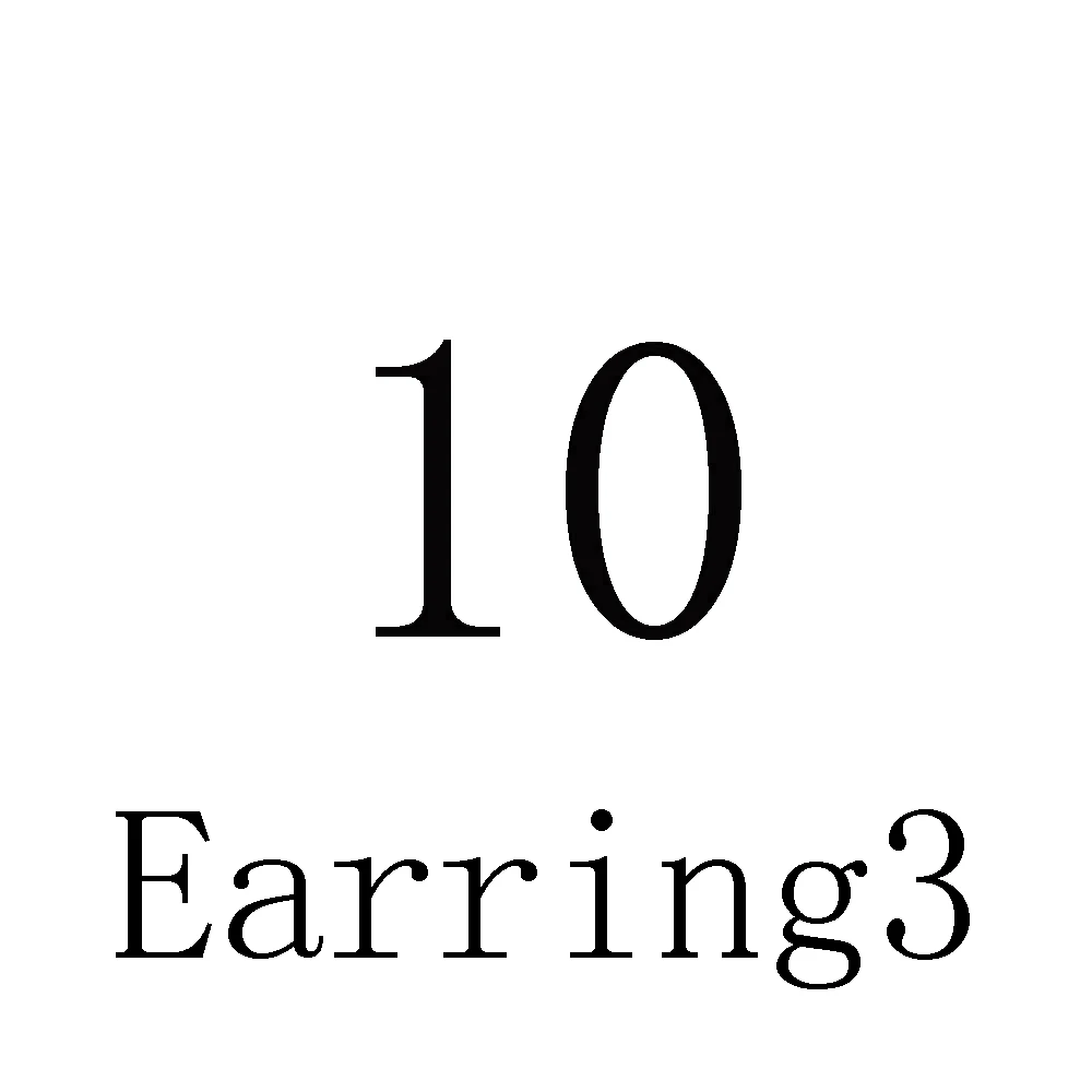 Earring3 10 925 пробы серебряные серьги в виде медведя модные серьги-гвоздики для пирсинга ювелирные изделия от производителя - Окраска металла: Earring3 10