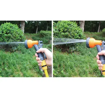 

1pcs Garden Watering Water Gun Hose Hose Gardening Nozzle Shower Home High Pressure Car Wash Water Grab