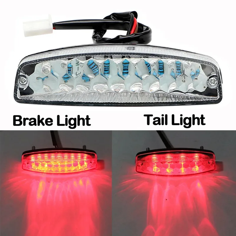 CREATIVE 003-81B Taillight Red Compact 12V