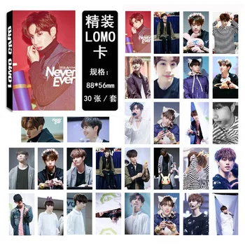 

30pcs/set K-pop GOT7 photocard Mark Single 01 Fashion high quality GOT7 Album Photo card stationery set Promotion new arrivals