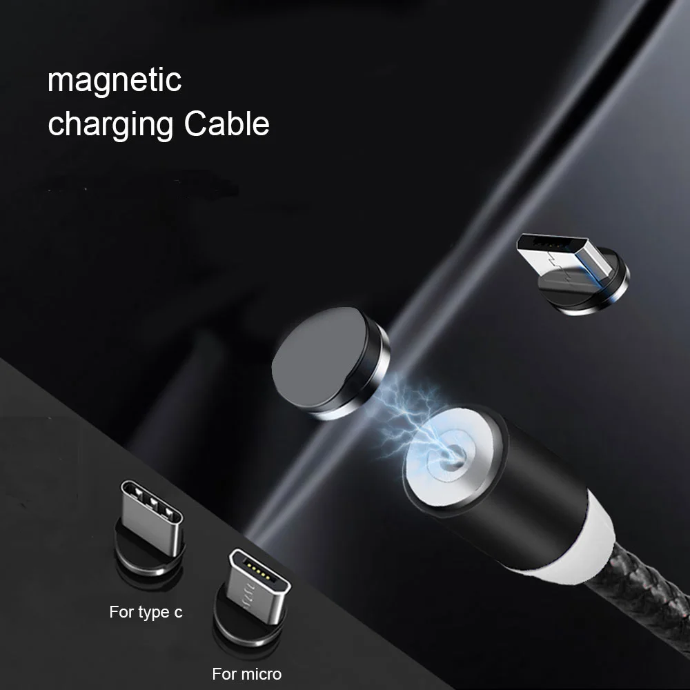 Магнитный usb-кабель для быстрой зарядки USB type C кабель магнитное зарядное устройство для зарядки данных Micro usb кабель мобильного телефона USB шнур(N0827