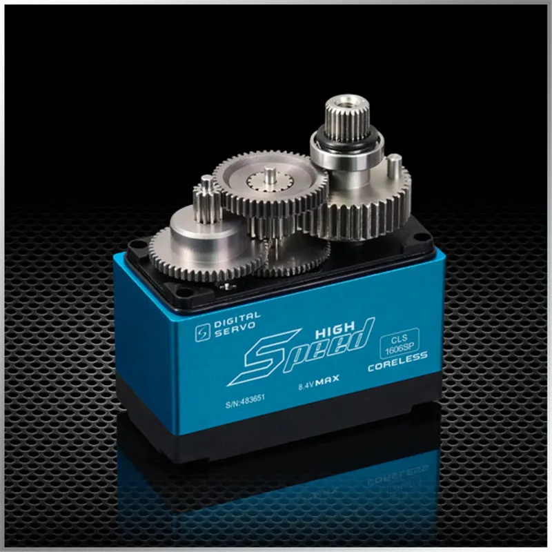 KINGMAX CLS1606SP-64 г 16кг. См Высокое напряжение стандартный сервопривод костюм для 1/8, 1/10 топливный автомобиль, 600-700 класс вертолет CCPM