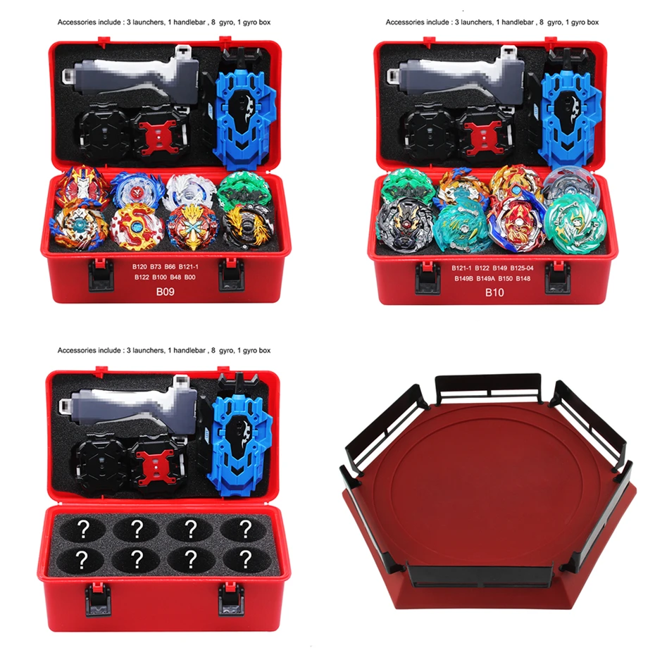 TAKARA TOMY Beyblade Burst набор новое сочетание Beyblades Арена Bayblade Металл Fusion 4d с пусковым устройством вращающиеся верхние игрушки