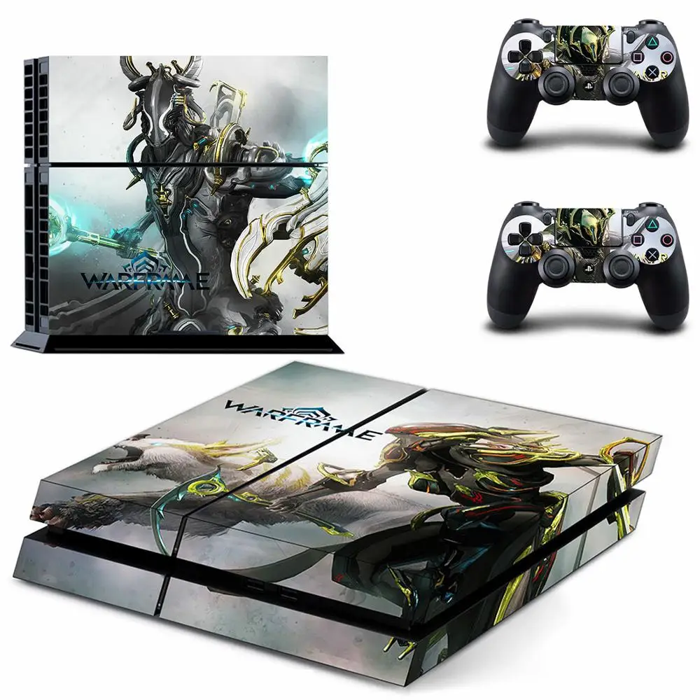 Warframe стикер s Наклейка для PS4 PS 4 наклейка Play station 4 виниловые наклейки Pegatinas Adesivo для консоли playstation 4 и 2 контроллера