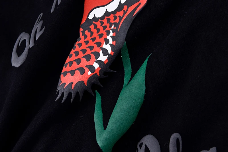 Kanye CPFM. XYZ Rolling Stones футболка с длинным рукавом для мужчин и женщин Crewneck уличная футболка странные вещи черная белая футболка