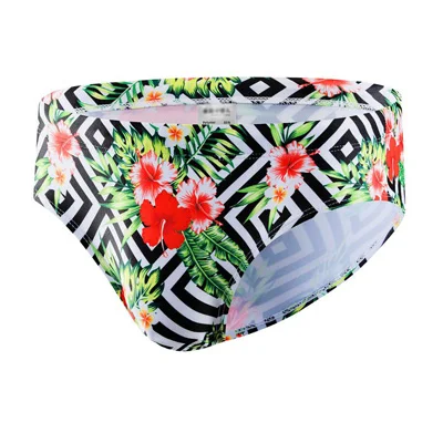 Новые мужские плавки с цветочным принтом, пляжный купальник, одежда из набивных тканей, шорты для бассейна, maillot de bain homme, купальный костюм, трусы с цветочками, бикини - Цвет: plaid