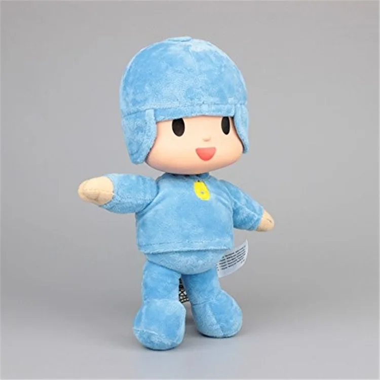 4 шт./партия, милые Мультяшные куклы Pocoyo, слон, плюшевая игрушечная утка игрушечная собака для девочек, подарок, мягкие игрушки, детские животные, фильм
