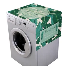 Геометрический чехол для стиральной машины, пылезащитный чехол для холодильника Winson Cat, хлопковый льняной органайзер для холодильника, микроволновой печи, пылезащитный чехол