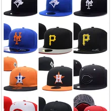 Лидер продаж, облегающие шляпы Питтсбург Пираты, бейсболки, Хьюстон, Астрос, хип-хоп кость, для мужчин и женщин, NY Mets, закрытые кепки