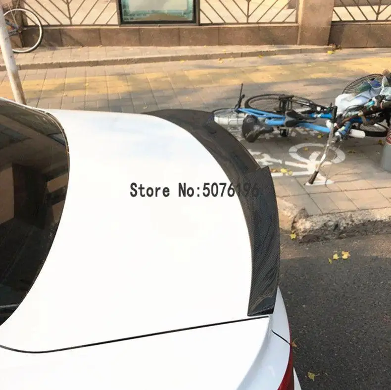 

Automobile Decoration Carbon Fiber Rear Trunk Spoiler Lip for Audi A4 B8.5 Carbon Spoiler 4-Door Sedan 2013 2014 2015