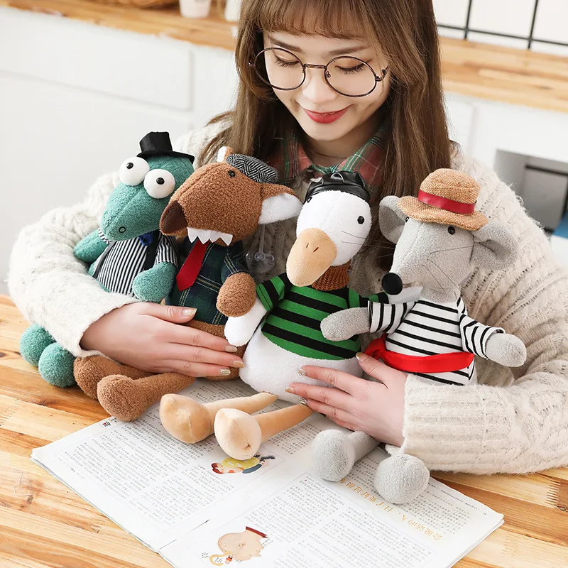 Creative Hat Ducks Mouse Plush Toys Small Animal doll Crane Machines Wedding Spilled Gift CHILDREN'S Toy