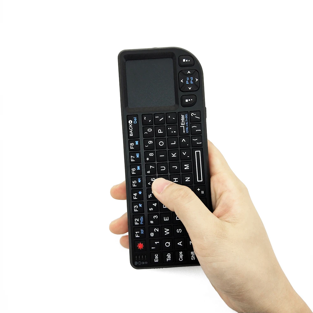 Испанский/Русский/Английский 3 в 1 Мини Портативный 2,4G RF беспроводная клавиатура с тачпадом мышь для ПК ноутбук Smart tv Box