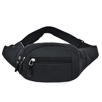 

Waist Bag for Men Multi-functional Large Capacity Practical Cloth Wear-resistant Men's Sports Cash Bag for Women's Business