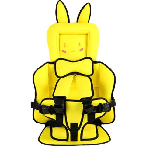 

1-5T Travel Baby Safety Seat Cushion With Infant Safe Belt Fabric Mat Little Child Carrier Child Car Safety Seats For Boys Girls