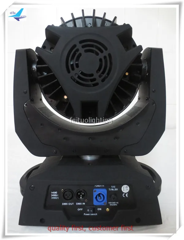 E-10pcs с Чехол беспроводной DMX Многоцветный 36x15 Вт RGBWA Led Moving Head Zoom сценическое освещение