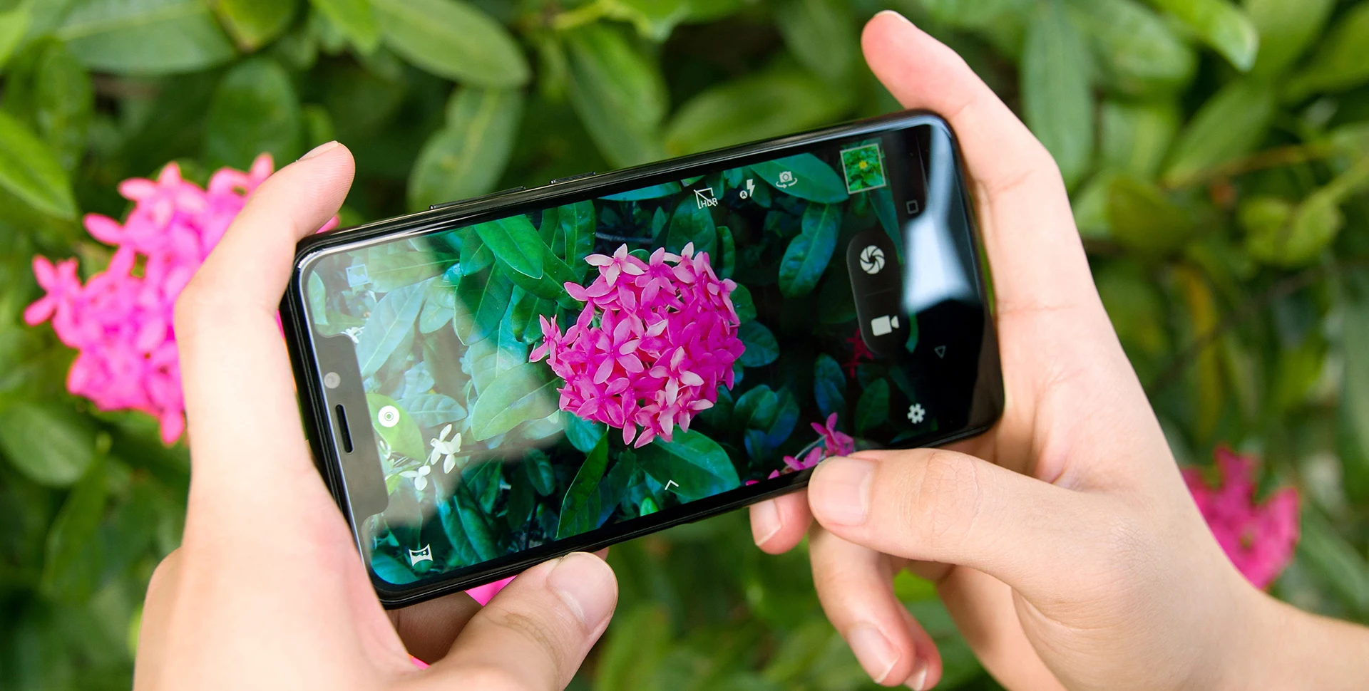 Мобильный телефон HOMTOM H10 Android 8,1, четыре ядра, 4 Гб ОЗУ, 64 Гб ПЗУ, 3500 мА/ч, 16 Мп+ 2 Мп, задняя камера, боковой смартфон с отпечатком пальца