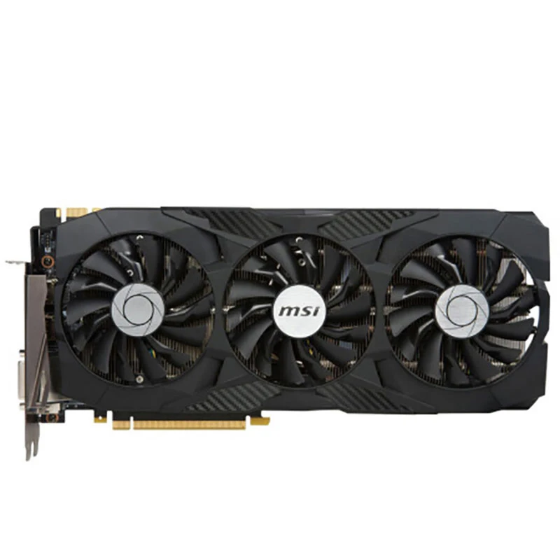 Gtx1080ti 11g dragão preto desktop computador independente high-end placa gráfica jogo usado original