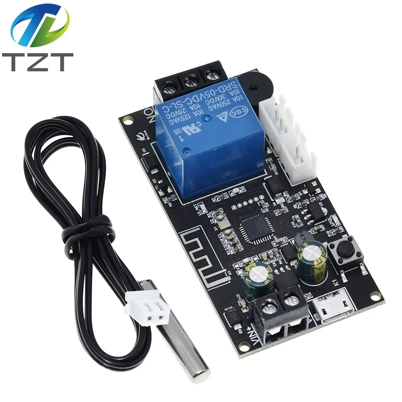 TZT WIFI Fernbedienungs-Thermostat Hochpräzises Temperaturregler-Modul Kühlung und Heizung APP-Temperaturerfassung XY-WFT1 – Detail 13