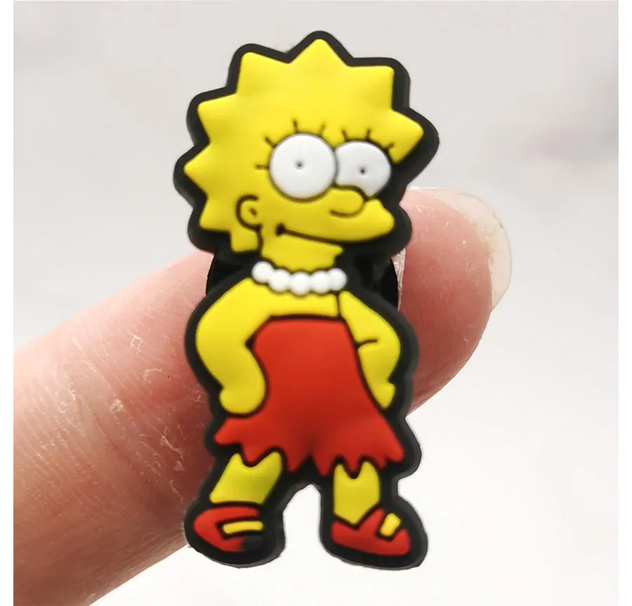 1Pcs Shoe Charms Classic Animated Characters Sandals Accessories Garden Shoe Buckle Decorations For croc jibz Kids Party Gift