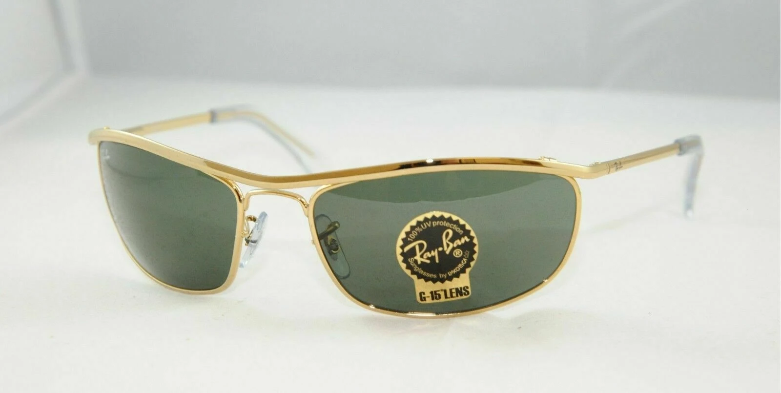 Gafas de sol Ray-Ban RB3119 OLYMPIAN 001 ARISTA/CRISTAL VERDE Calibre 62