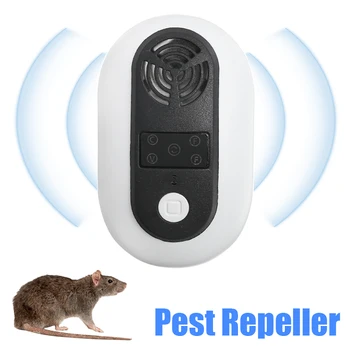 

Enhanced Version Electronic Ultrasonic Anti Mosquito Insect Repeller Rat Mouse Cockroach Pest Reject Repellent