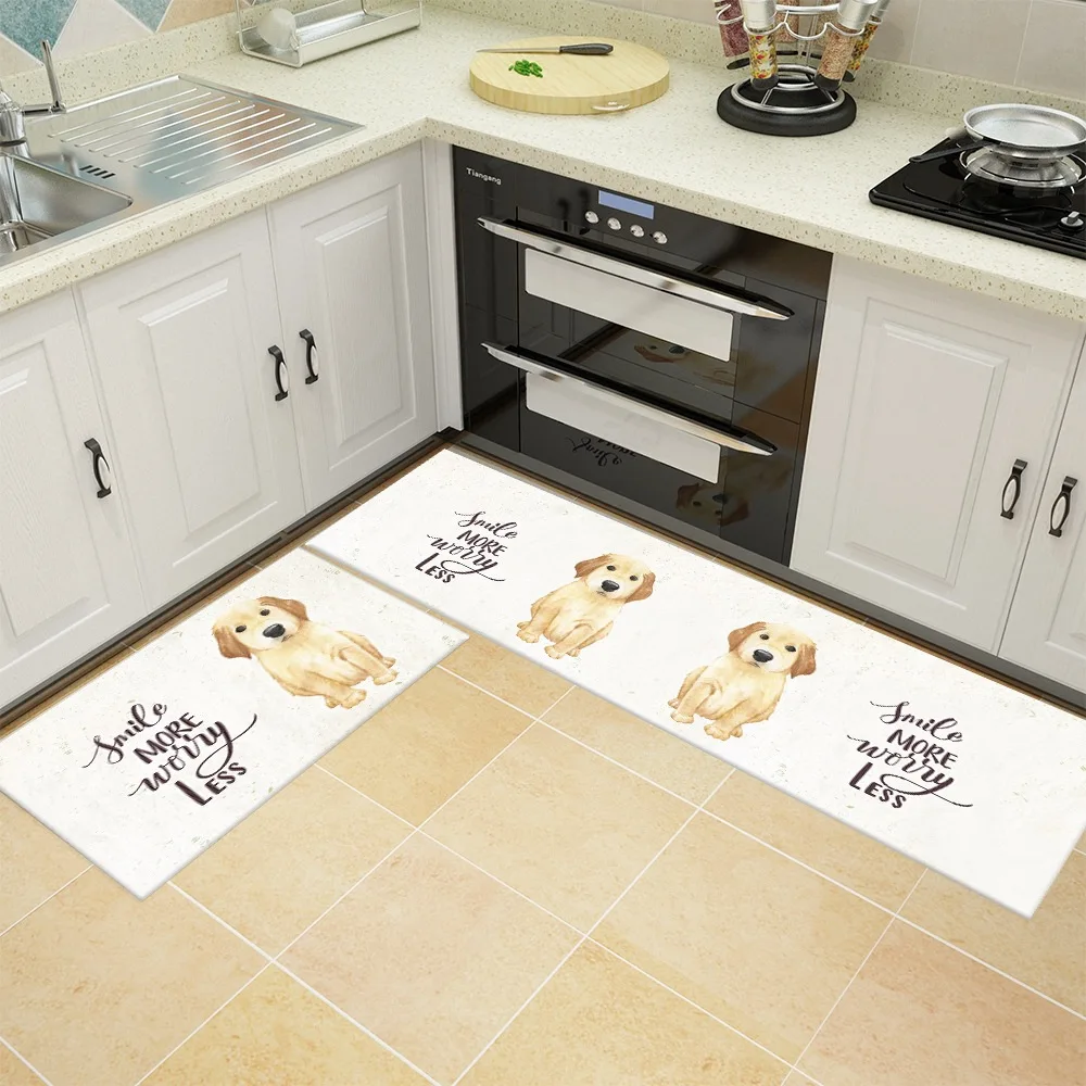 Kitchen-T10 Кухонный впитывающий и противоскользящий ковер для ванной комнаты - Цвет: Kitchen-T10