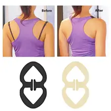 Противоскользящий зажим для нижнего белья регулируемые бретели 1 шт. бюстгальтер противоскользящая Пряжка бюстгальтер застежка ремни лифтинг инструмент Грудь красота