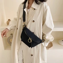 Women's pu Waist pack Fashion waterproof fanny pack high quality Belt bag Multi-functional leisure female Shoulder Messenger Bag