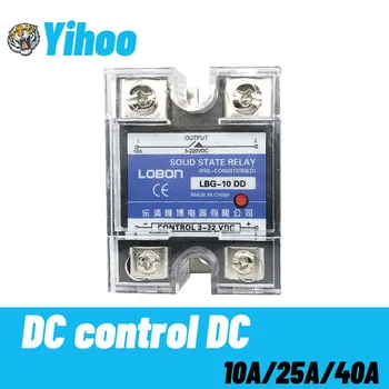 SSR-10DD 25DD 40DD SSR Single Phase DC Control DC Heat Sink 3-32VDC To 5-220VDC 10A 25A 40A DD Solid State Relay