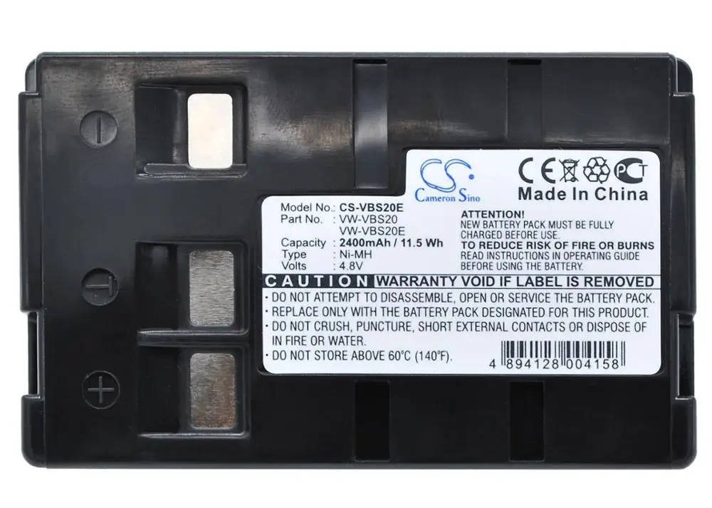 Cameron Sino 2400 мАч аккумулятор для Panasonic фотолампа |
