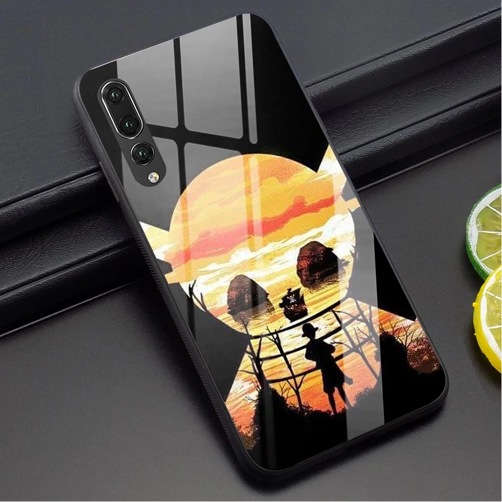 Цельный чехол Luffy из закаленного стекла для телефона Huawei P30 Mate 20 Lite Honor 9 10 7A P10 P20 PRO P