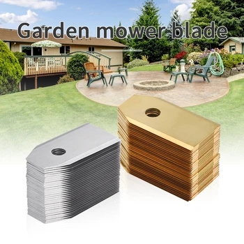 

Lawn Robot Blade Golden Titanium Plating Lawn Mover Replacement Blade For Husqvama Essential Useful Automatic Moving Machine