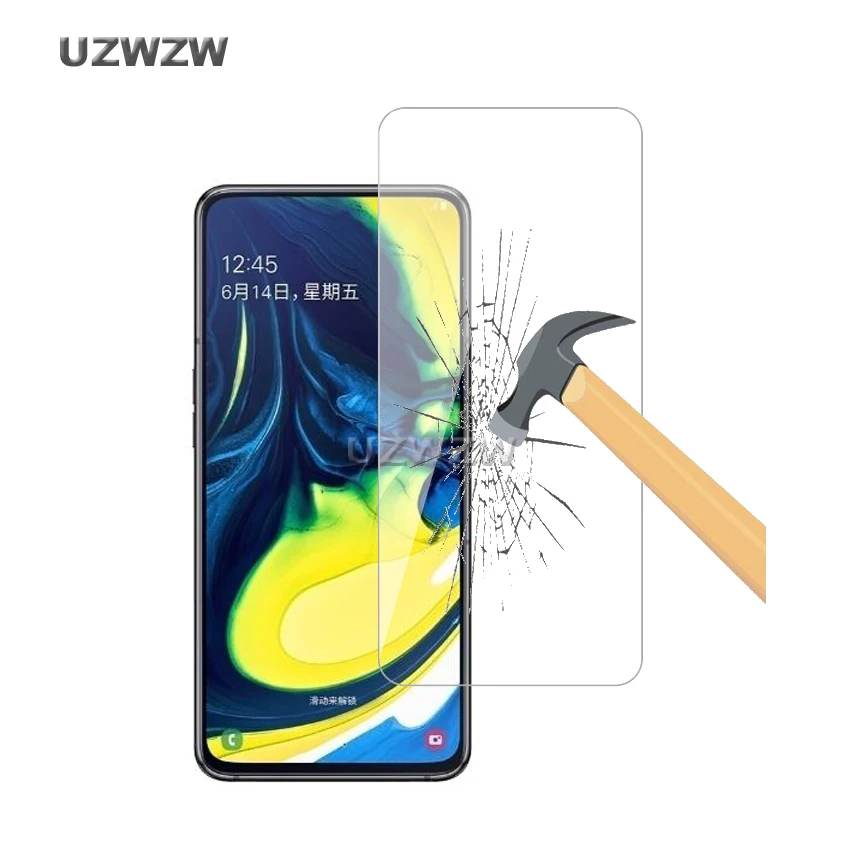 2 шт Для samsung Galaxy A80 A90 0,26 мм 2.5D Премиум Закаленное стекло протектор экрана Защитное стекло для samsung Galaxy A80 A90