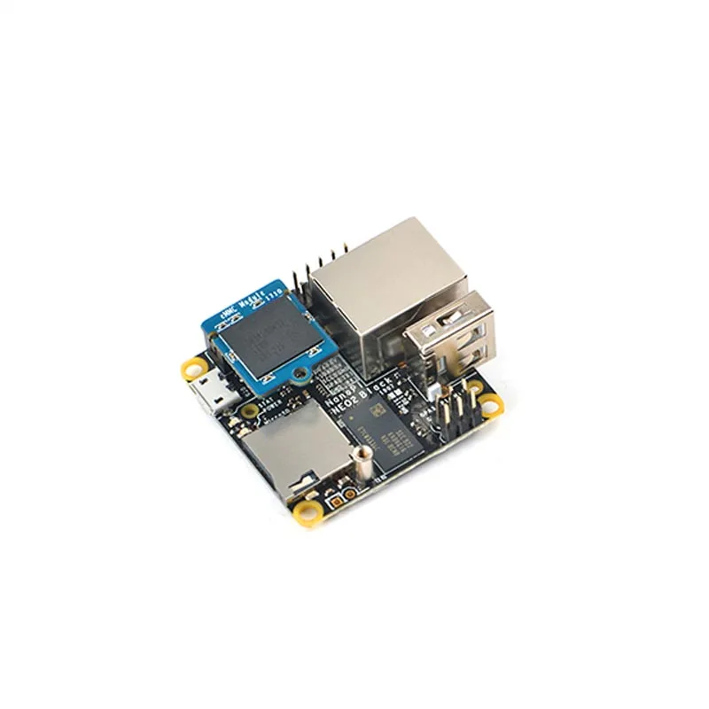 NanoPi NEO2 черный все Zhi H5 макетная плата 4 ядра 64-бит A53 гигабитный сетевой Ubuntu(убунту-операционная система с металлический чехол с памяти на носителе eMMC модуль