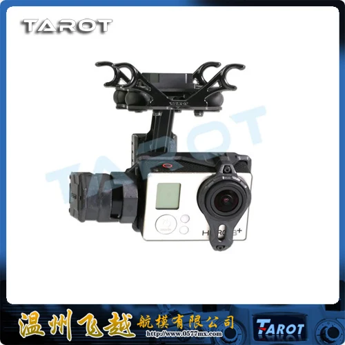 Tarot T2-2D 2 оси Бесщеточный шарнир для Gopro Hero 4/3+/3 TL2D01