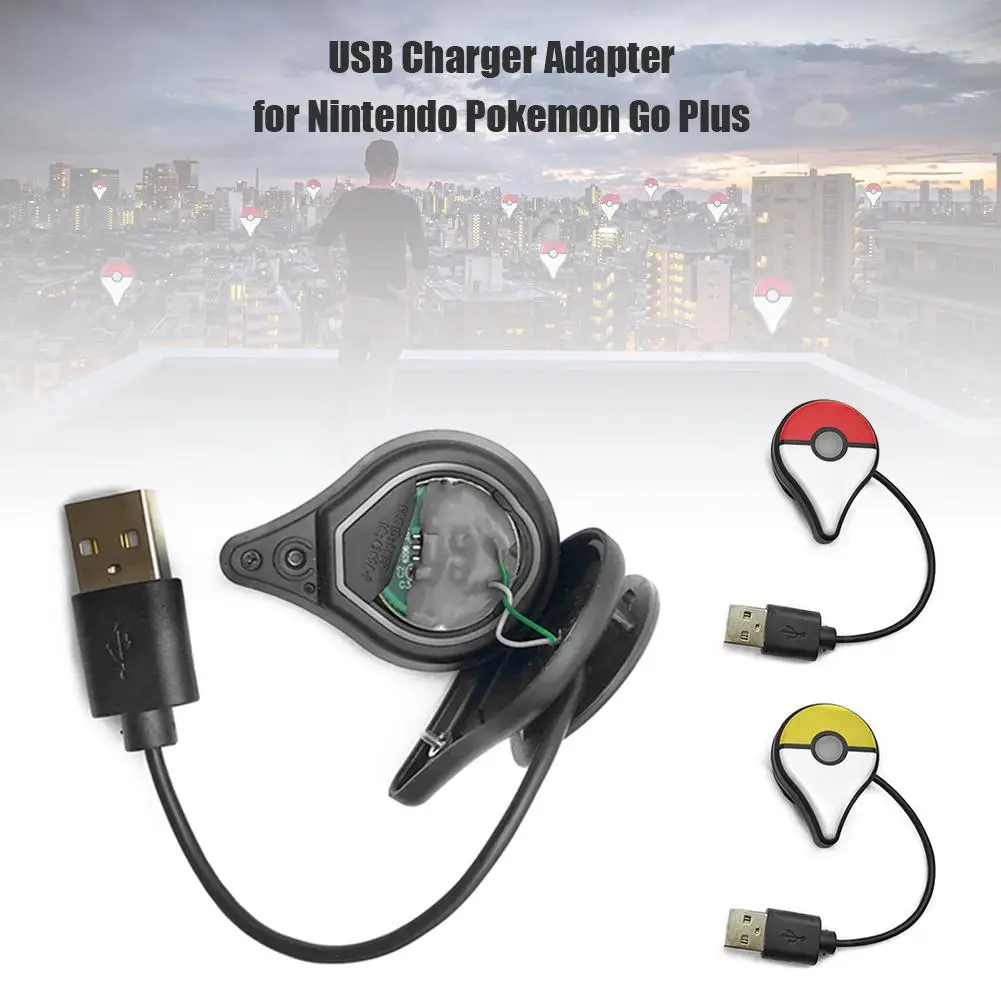 Bluetooth USB зарядное устройство адаптер для NAND Pokemon Go Plus браслет практичная работа