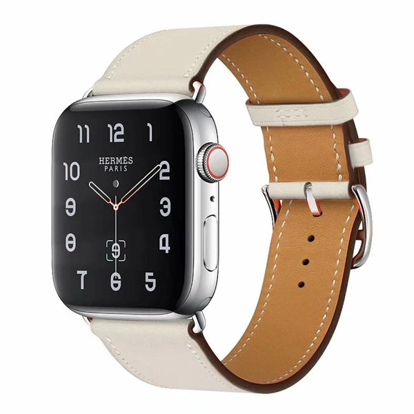 Ламинационная кожаная Петля для Apple Watch series 1 2 3 4 5 Модный ремешок iWatch 42 мм 38 ремень