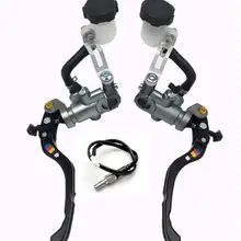 Универсальный ЧПУ 22 мм мотоцикл тормоз моторизованный ремонт фитинги Электрический и фрикционный общий ЧПУ Ремонт для Honda Suzuki Kawasaki