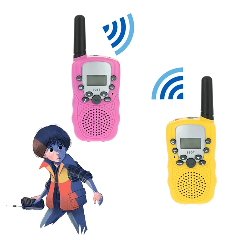 Walkie Talkie Дети мини игрушки ультра-удаленная внутренняя связь портативный двухстороннее радио 1 шт