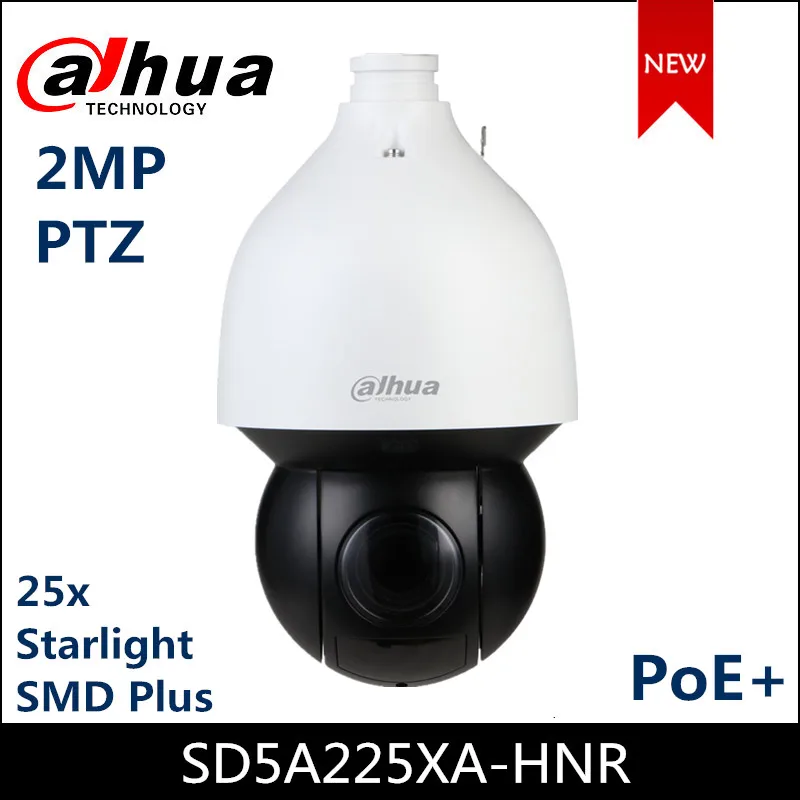 Камера Dahua PTZ сетевая камера 2 Мп 25x Starlight IR 150 м WizSense с защитой по пертуру SMD Plus PoE