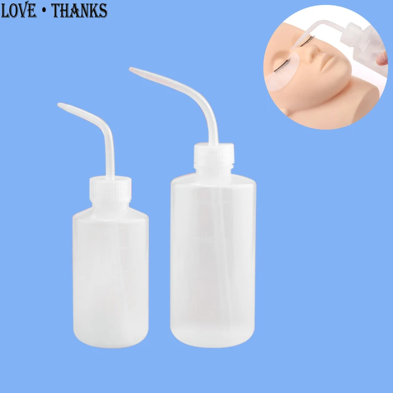 Бутылка для мытья ресниц 1 шт. инструмент наращивания длинная трубка чистки