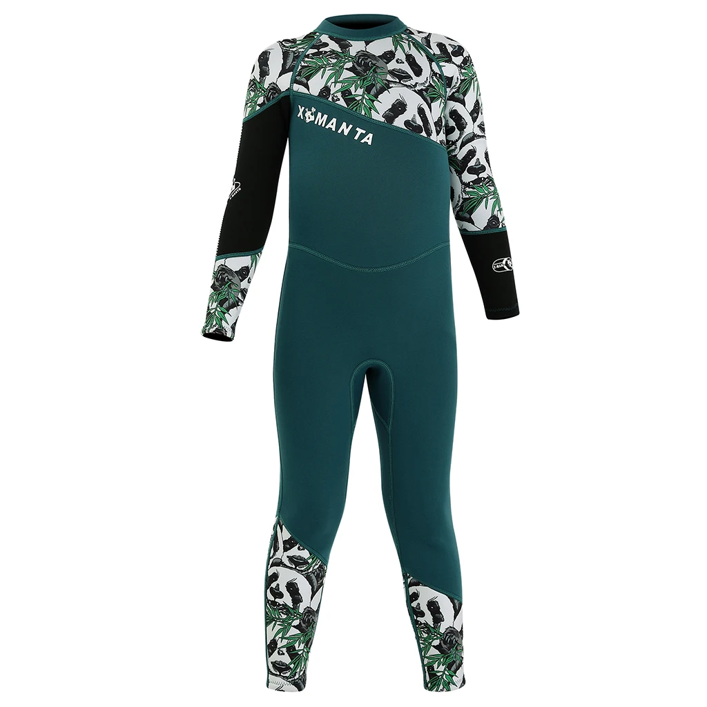 Kids Diving Dive Wetsuit Surf Suit Full Long Sleeve Swimwear UV Protection 2.5mm