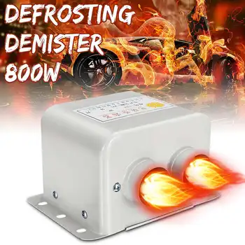 

800W 600W 12V 24V Car Parking Heater Car Glass Defroster Window Heat Air Outlet 2 Warm Dryer Winter For RV Motorhome Truck Boat