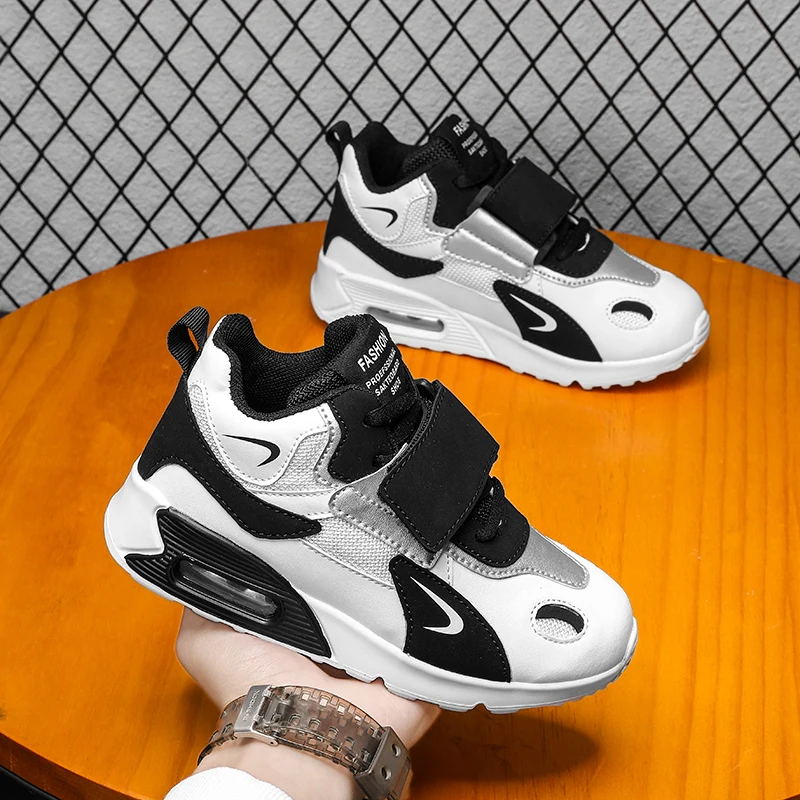 

Air Cushion Tennis Casual Fashion Basketball Spring Autumn Basket Designer Running Shoes Boys Girls Kid Children's Sneakers 2022