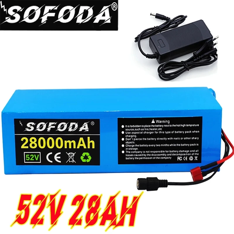 Литий-ионный аккумулятор SOFODA для электровелосипеда 52 в 28 Ач 1200 Вт | Спорт и