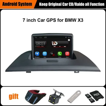 

Android 7.1 Upgraded Original Car multimedia Player Car GPS Navigation Suit to BMW X3 E83 2004-2010 Support WiFi Bluetooth