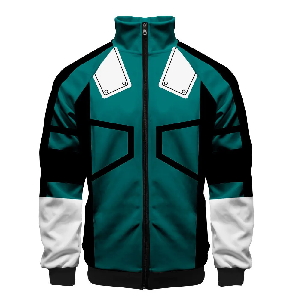 Аниме Boku No My Hero Academia костюмы для косплея кардиган Bakugou Todoroki Shoto Izuku Midoriya Deku куртка