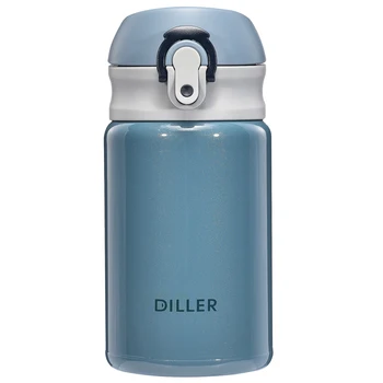 

Diller Drinkware 304 Stainless Steel Pink Gold Thermos Men Women Sport Formal Vacuum Flasks Bottle FDA CE 300ml No.MLH8717